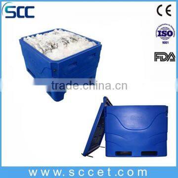 1000L Blue color Roto-molded Plastic fish tubs