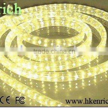 LED 3- wire flat Rope warm white LED Rope light super bright LED