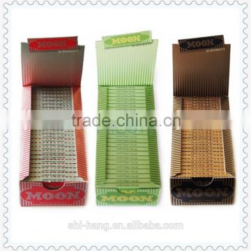 Color printing paper counter display boxes packing for free sample