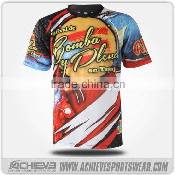 100 polyester wholesale sport sublimation t shirt