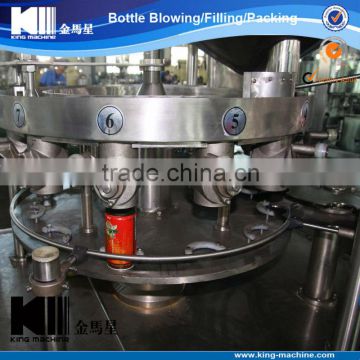 Can Filling And Sealing Machine / Beer Cans Filling Machine