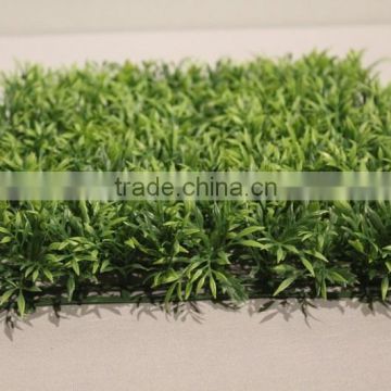 Plastic Indoor Artificial Green Needle Leaves Mat Hedge for Sell