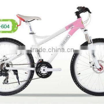 Lionhero Pink Aluminum Mountain Bikes