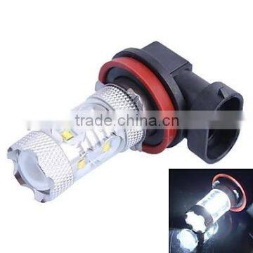 50W H11 700LM 10-LED White LED for Car Foglight (DC12-24V, 1Pcs)