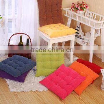 cushion cover with 2 ties rainbow color