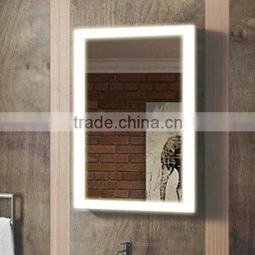 Wall mounted Bathroom Backlit Mirror with Shaver Socket