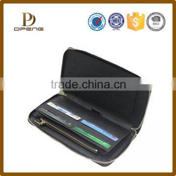 Wholesale Custom Design Top Quality Genuine Leather money clip credit card holder