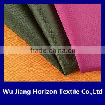 100% polyester diamond jacquard oxford fabric withPU coated for outdoor, bag