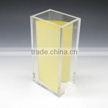 Rectangle Literature acrylic cardboard brochure holder, brochure holder standee