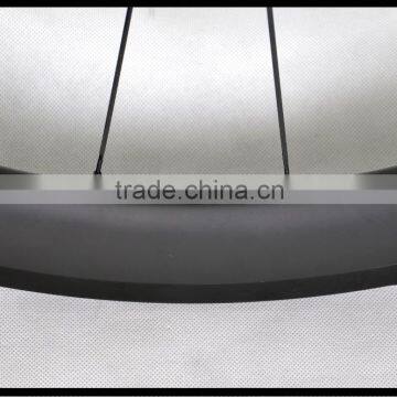 New Arrival 700c Bicycle Carbon Rims 56mm Hidden Spokes Wide 27mm Clincher Wheelset Toray Carbon Rims photo-5