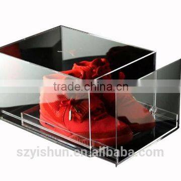 Drop Front 6-Piece Set Shoe Box,Large,Clear acrylic shoe box                        
                                                Quality Choice