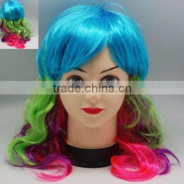 bob trading cheapest price football fan wig/hair black red yellow germany flag football fans afro wig