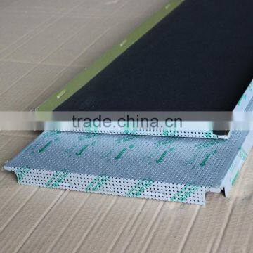 Sound Absorption Grey Powder Coated Aluminum Perforated Acoustic Clip in Ceiling Panel photo-4