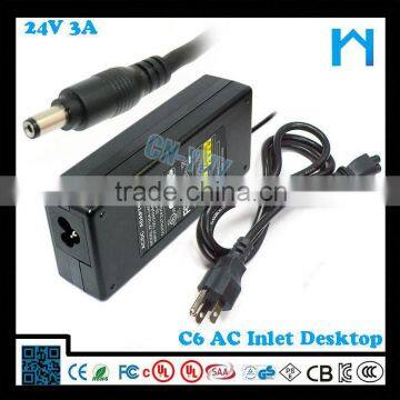 ac to dc Adapter 24v 3a Desk Nature Use Input 110v photo-5