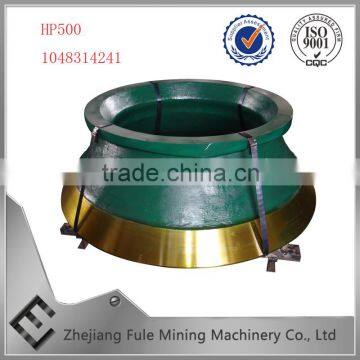 Mining Machinery Part Bowl Liner And Mantle For Cone Crusher