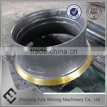 High Manganese Steel Casting Mining Equipment Part For Cone Crusher