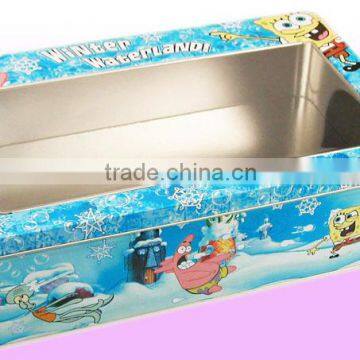 2016 Customized Printing Gift Package Tin Box Use Custom Printed Square Candy Tin Box photo-3