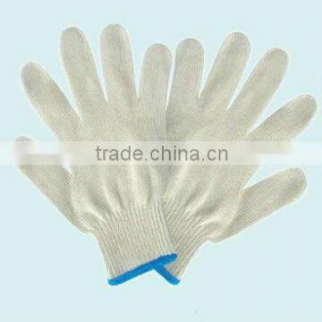 cotton knitted flannel gloves