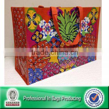 100% eco-friendly print pp non woven laminated shopping bag