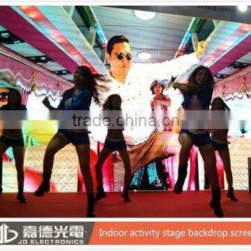 Cheap price wall hanging true color P7.62 led display full sexy xxx movies video for indoor