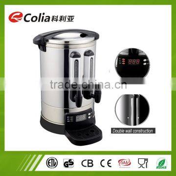 15Liters SUS digital electric boiler with double water gauges