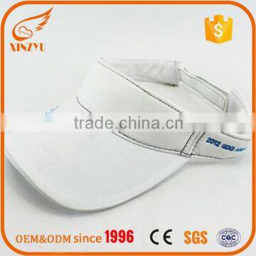 logo baby visor hats elastic band blue sun visor hat