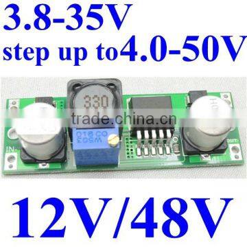 high voltage dc dc converter step up module 15v 12v 24v to 36v 48v regulator circuit