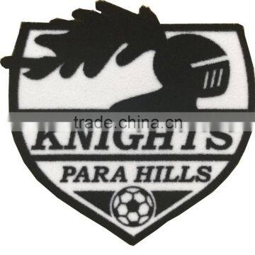 Factory Direct Football Team Custom Iron on Patches Iron on Patch Heat Transfers for Garment Badge for Jersey 3d Custom Patch photo-2