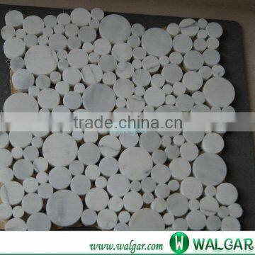 Round Marble Mosaic Tiles