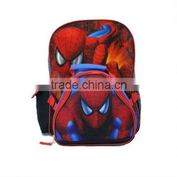 Spiderman Kids' Backpack with Lunch Kit Set