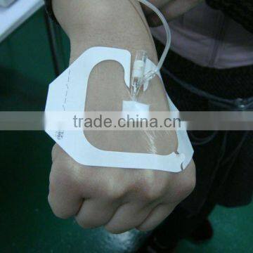 transparent iv wound transparent waterproof pu semi-permeable surgical protective non-woven adhesive dressing