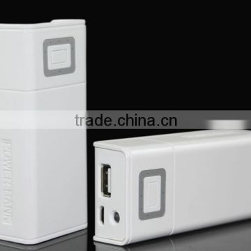 China supplier promotional portable power bank/mobile power bank/ 4800mah lipstick power bank