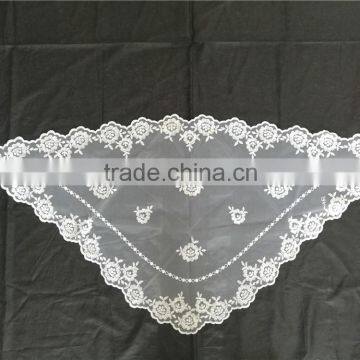 European National Style Noble Classic Lace Mantilla Veils for Church photo-5