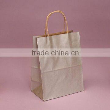 HI HO SILVER METALLIC INK KRAFT PAPER SHOPPING BAGS