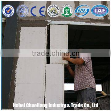 Chaoliang fire rated insulation board lightweight partition walls