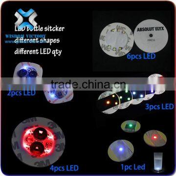 Business Gifts Fashional Custom Your Own Logo Led Light Coaster,led coaster