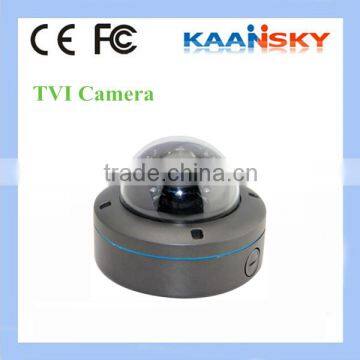 2015 KAANSKY New Design 1080p hd tvi vandalproof metal dome camera with 2megapixel