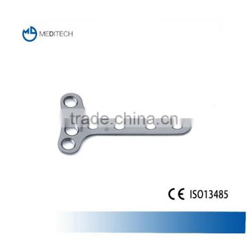 ISO Certified Orthopedic Titanium Small T-Type Locking Plate