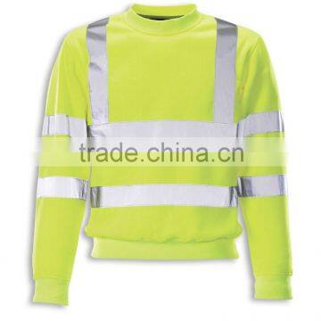 cheap wholesale reflective tape bands Hi-vis sweatshirt