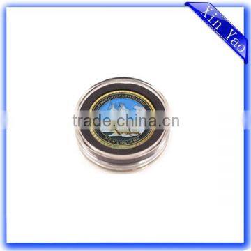 Wholesale High Quality Custom Logo Engraved Hard Enamel Gold UK Coin