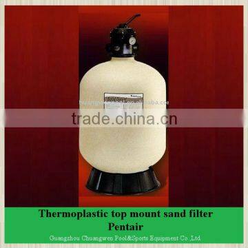 Thermoplastic top mount sand filter/Pentair