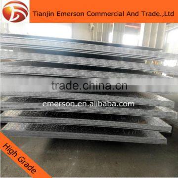 Q235B A36 SS400 S235JR St37 checkered/chequered plate mill roll, 4.5mm, Tianjin, Stock Available, Low Price!