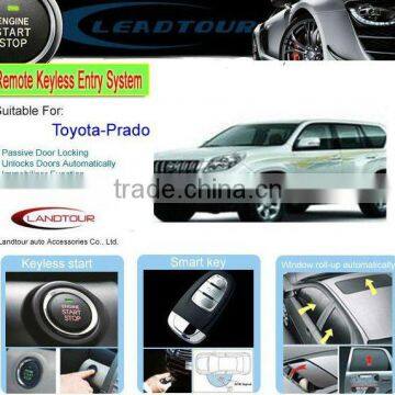 RFID Car Security System with PKE and Car Alarm for Toyota Prado