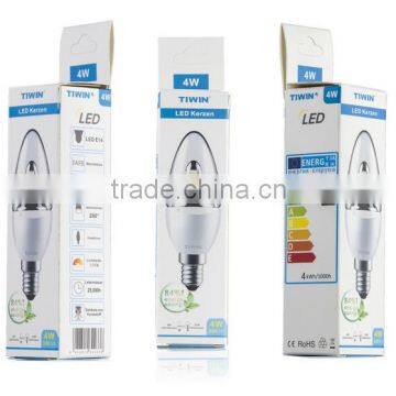 TIWIN 4W LED Candle 4000K Flameless White Body With CE,RoHS&TUV Certification photo-3