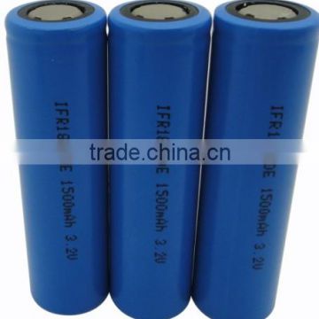 Genuine IFR18650E 3.2V 1500mAh LiFePO4 Battery