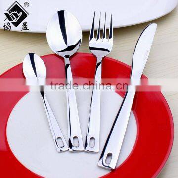 Jieyang Xieyi factory Mirror Polish Stainless Steel Cutlery Flatware