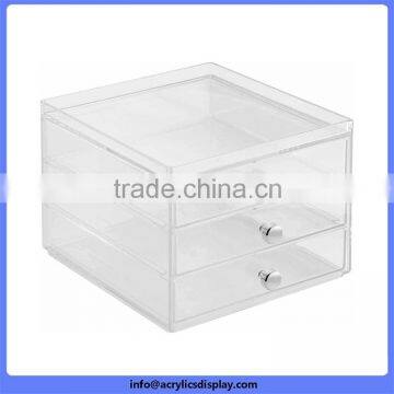 China gold supplier super quality acrylic jewelry box with magnet