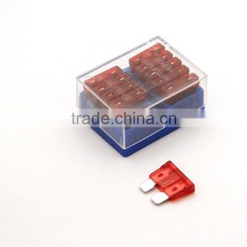 10pcs Assorted Auto Car Standard Blade Fuse 2A 3A 5A 7.5A 10A 15A 20A 25A 30A 35A