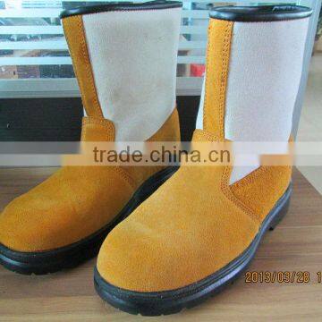 no lace rubber safety boot