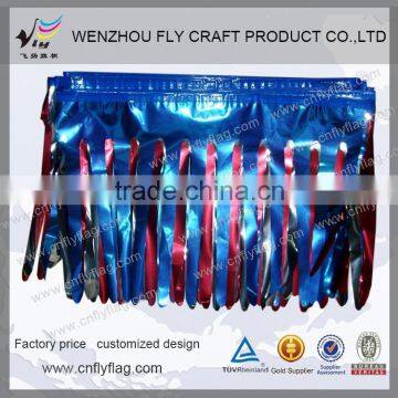 supplier for plastic string custom logo bunting flags